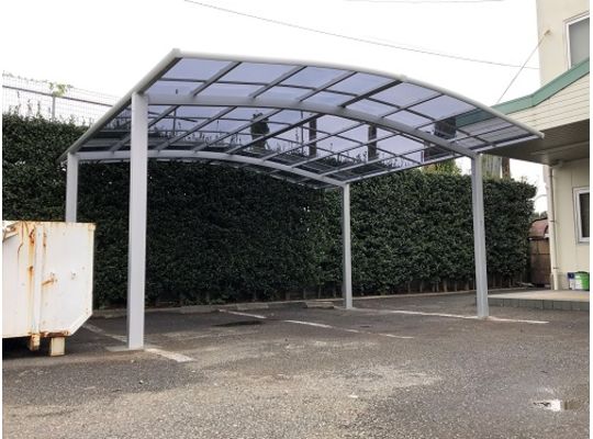 カーポート工事をしました