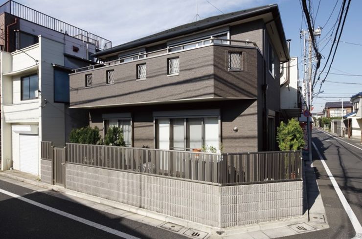 大きなベランダ・収納いっぱいこだわりの家